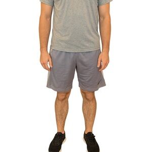 Nike Dri-Fit Size Medium Gray Athletic Activewear Shorts